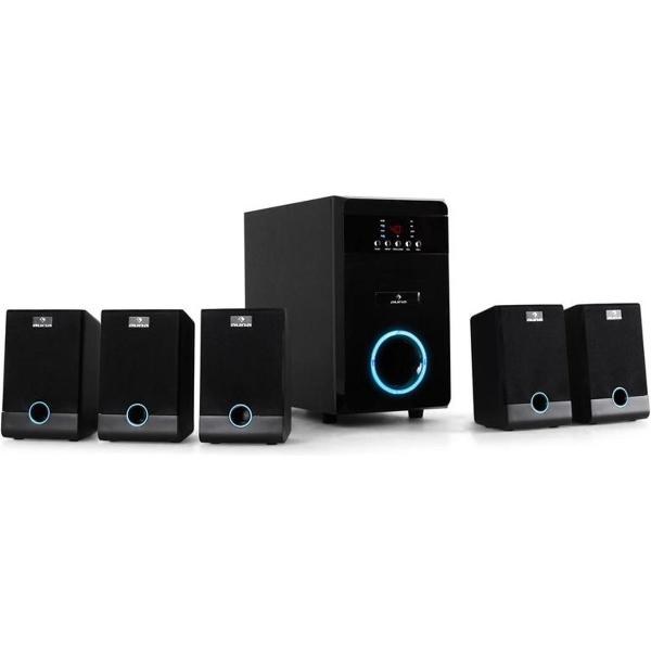 5.1-Surroundboxen-set Auna actief luidspreker thuisbioscoop