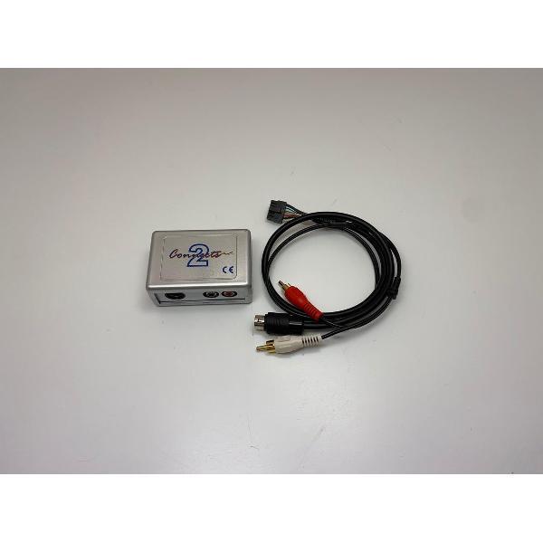 RCA en AUX interface voor Sony Peugeot 106/206/307/406 CLARION/VDO