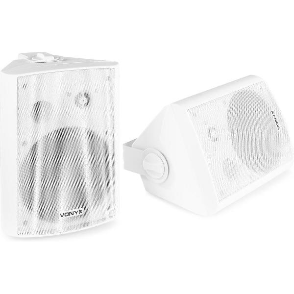 Vonyx Luidsprekerset 2-weg 6,5 120W - Wit