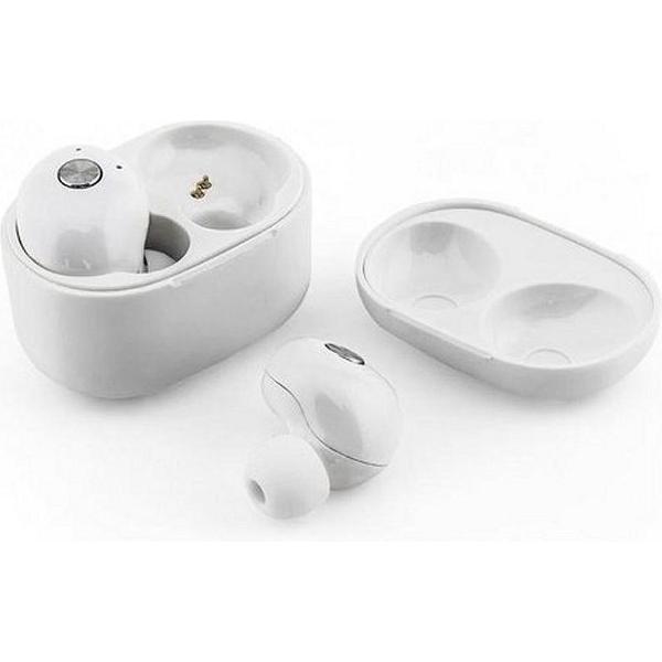 CALIBER Oordopjes MAC070BT/W witte stereo true wireless in-ear Bluetooth oplaadbare earbud