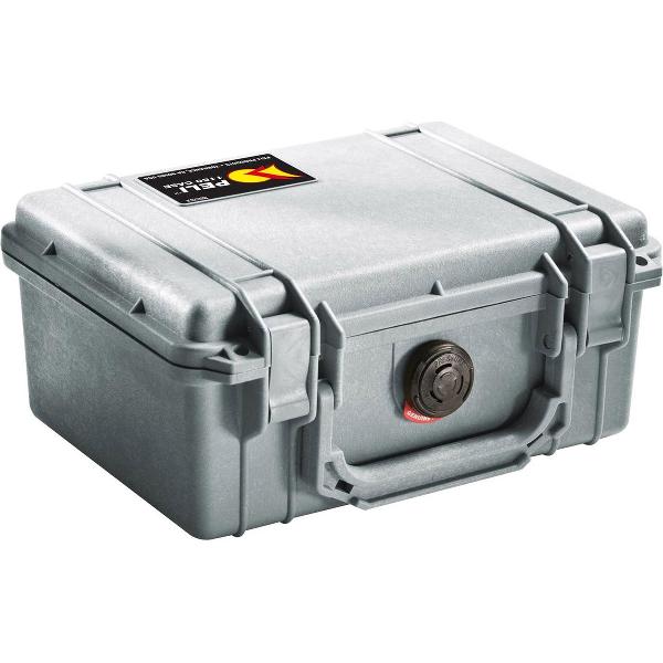 Peli Case - Camerakoffer - 1150 - Zilver excl. plukschuim 20,800000 x 14,400000 x 9,200000 cm (BxDxH)