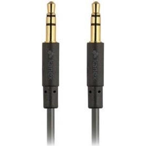 Kanex KAUXMM6F audio kabel 1,8 m 3.5mm Zwart