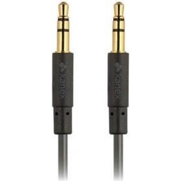 Kanex KAUXMM6F audio kabel 1,8 m 3.5mm Zwart