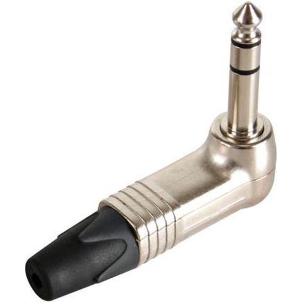 NEUTRIK - JACK PLUG CONNECTOR, 3-POLIG MANNELIJK, 6.3mm, 90°, VERNIKKELD (NP3RCS)