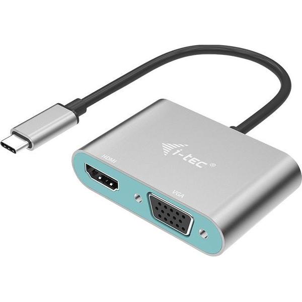 I - Tec Usb-c Metal Hdmi Vga Adapter