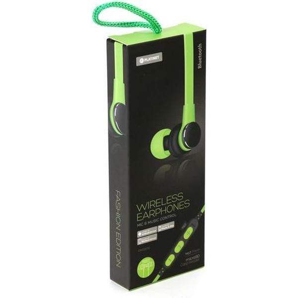 Platinet PM1061G hoofdtelefoon/headset In-ear Groen