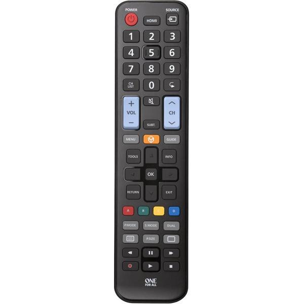 One For All URC 1910 Samsung Afstandsbediening - Zwart