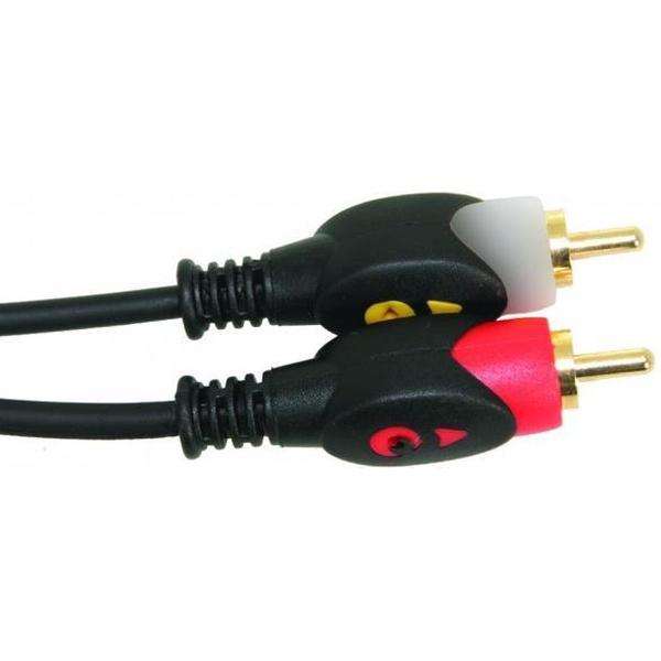 LTC Audio - Audio Kabel RCA Verguld 10 meter