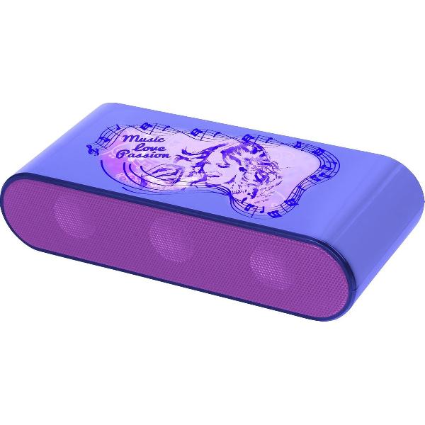 Lexibook BT350VI Portable Bluetooth Speaker Violetta