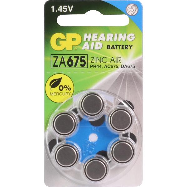 GP Batteries Hearing Aid ZA675 Single-use battery PR44 Zink-lucht 1,4 V