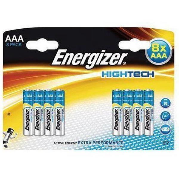 Energizer niet-oplaadbare batterijen Batterij Energizer Hightech AAA/Pk 8