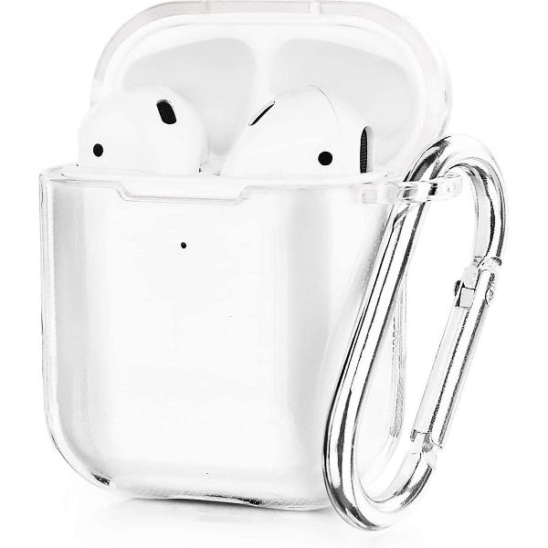 Shieldcase Case geschikt voor Airpods silicone case doorzichtig
