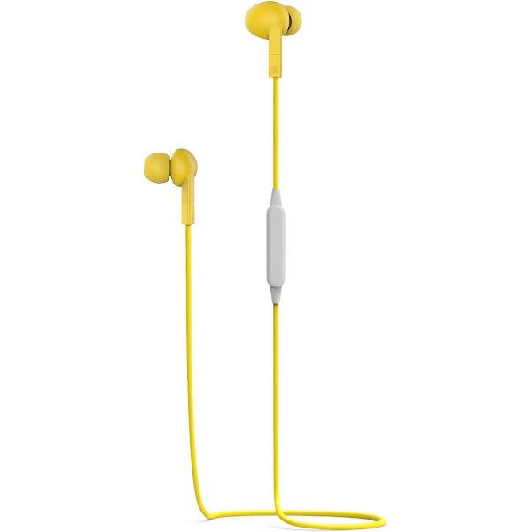 Pantone PT-WE001Y hoofdtelefoon/headset Hoofdtelefoons In-ear Bluetooth Geel
