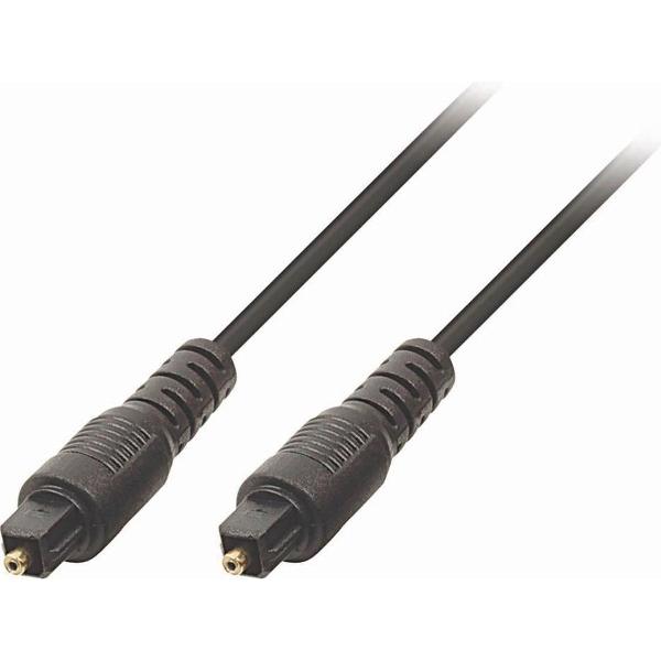 Nedis CAGP25000BK50 Optische Audiokabel Toslink Male - Toslink Male 5,0 M Zwart