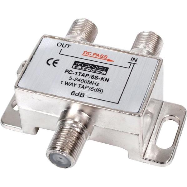 König FC-1TAP/6S-KN 1-weg Tap 5 - 2400 Mhz 6 Db