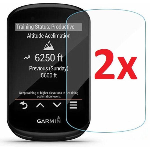 Tempered Glass Screen Protector Voor Garmin Edge 830 GPS Fietscomputer - Screen Protector Ultradun Gehard Glas - Scherm Beschermer Display Schermbeschermer Beschermglas - Set Van 2 Stuks