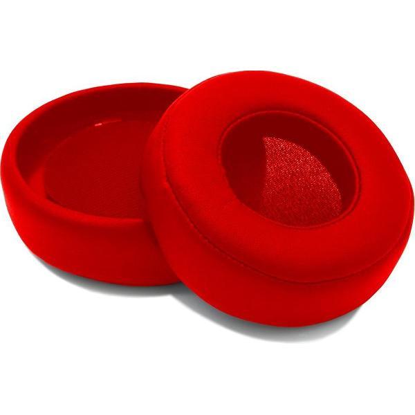 MMOBIEL Koptelefoon Oorkussens Earpads geschikt voor Beats Dr. Dre Pro / Detox, kunstleer (rood)