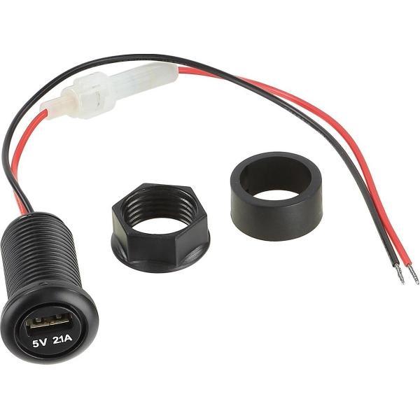 Omvormer 12V-5V / 2.1 zonder USB kabel