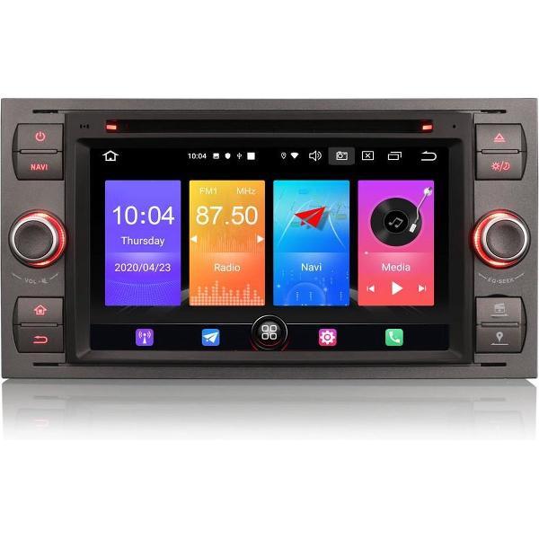 Ford Autoradio Navigatie Android 10 | Mondeo Focus Galaxy S-Max