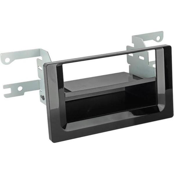 2-DIN paneel met aflegbakje Toyota Auris 2016- Piano zwart