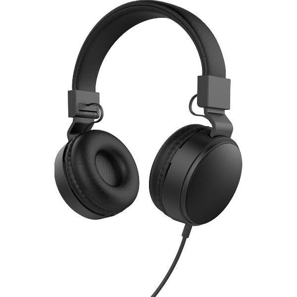 Maxam EJ-0301M On-ear koptelefoon - Zwart