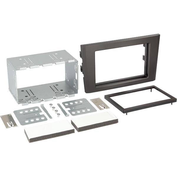 2-DIN Paneel Volvo XC90 2006-2014 Kleur: Zwart