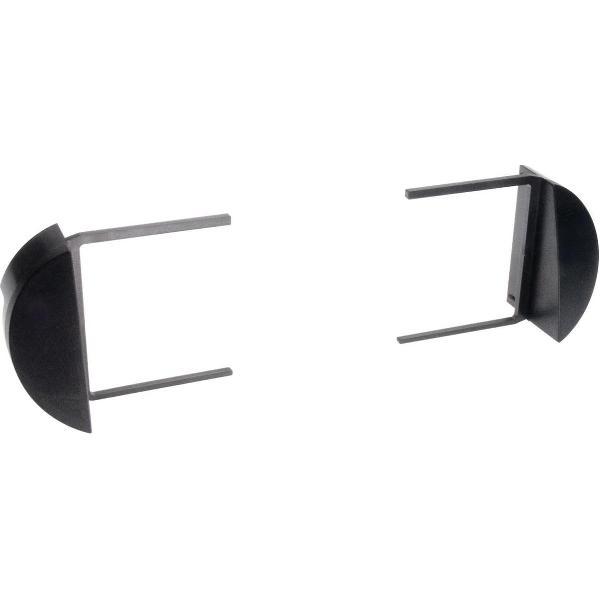 1-DIN Paneel Volkswagen New Beetle (Cabrio) 1998-2010 Kleur: Zwart