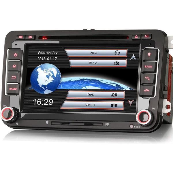 Audiovolt Autoradio 2-din navigatie Volkswagen Golf 5 & 6 / Polo