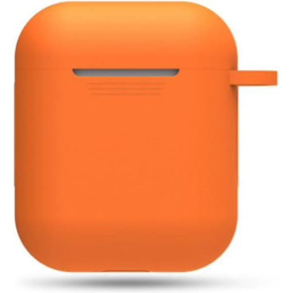 Hidzo hoes voor Apple's Airpods - Siliconen - Oranje