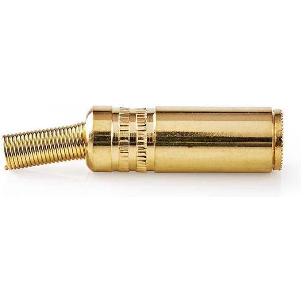 Nedis CAVC22910GD Jack-stereoconnector 3,5 Mm Female 25 Stuks Goud