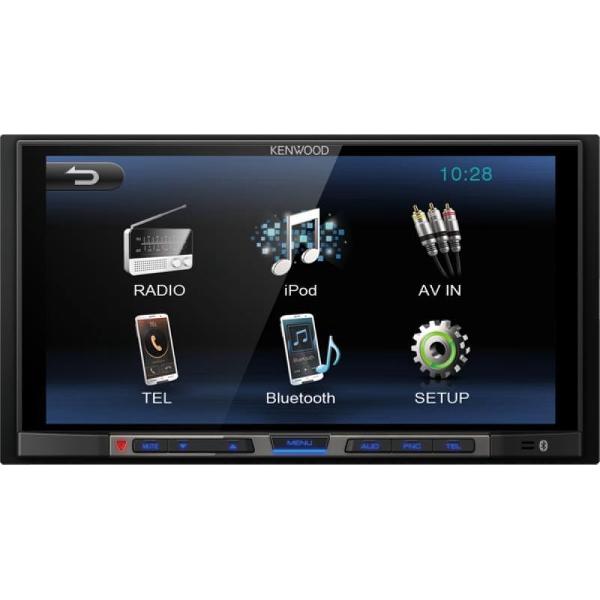 Kenwood DMX-100BT 6.8 WVGA Digital Media Receiver met ingebouwde Bluetooth