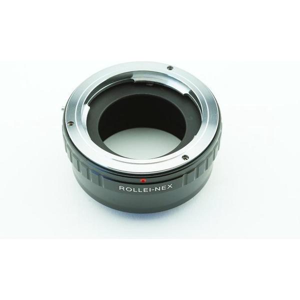 Adapter QBM-NEX: Rollei Voigtlander Lens-Sony NEX A7 FE mount Camera