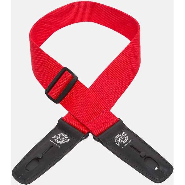 Lock-It LIS 002 P2- RED Gitaarband Rood