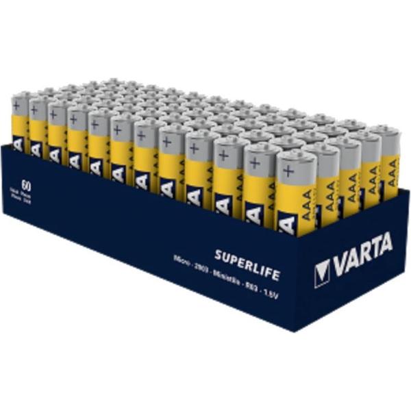 Varta Batterijen Aaa Superlife R03 1,5v Zink-carbon 60 Stuks