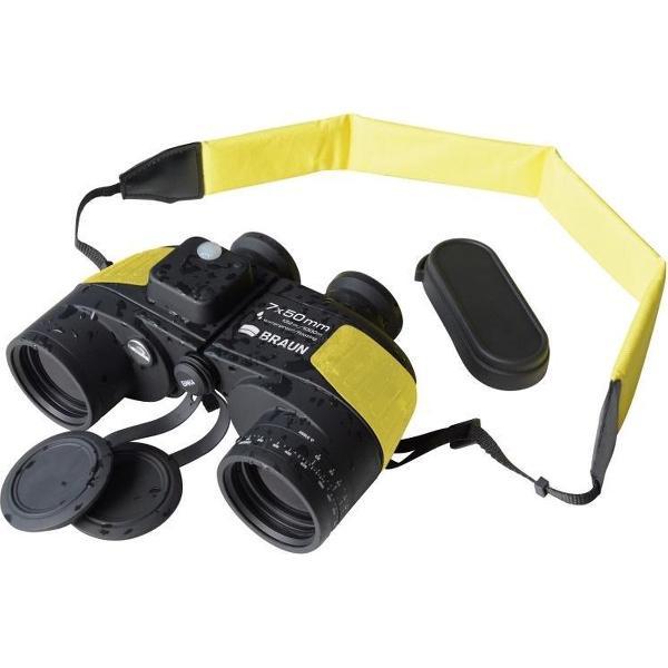 Braun Photo Technik Verrekijker Marine 7X50 Geel