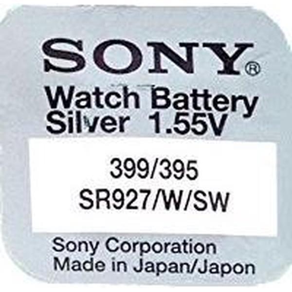 Sony 395, SR927SW, 399, SR57, V395 knoopcel horlogebatterij
