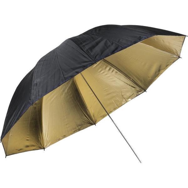 150 cm Zwart/Goud Flitsparaplu / Flash Umbrella