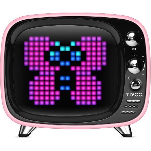 Divoom Tivoo Pixel Art Bluetooth speaker - Roze