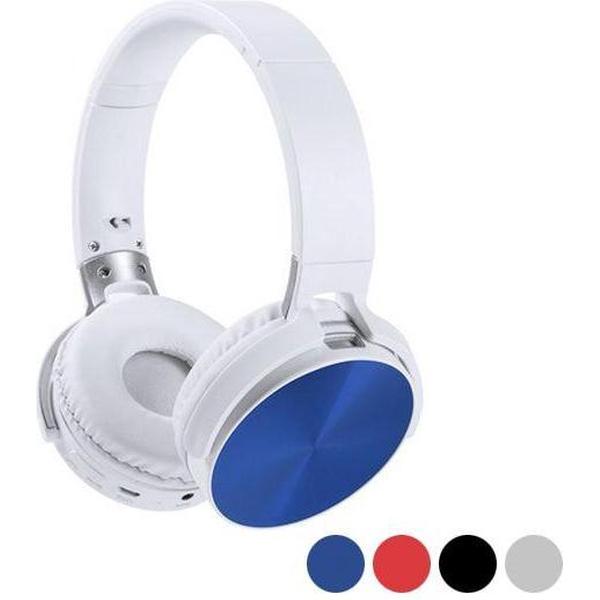 Opvouwbare Hoofdtelefoon met Bluetooth - Wit/Blauw