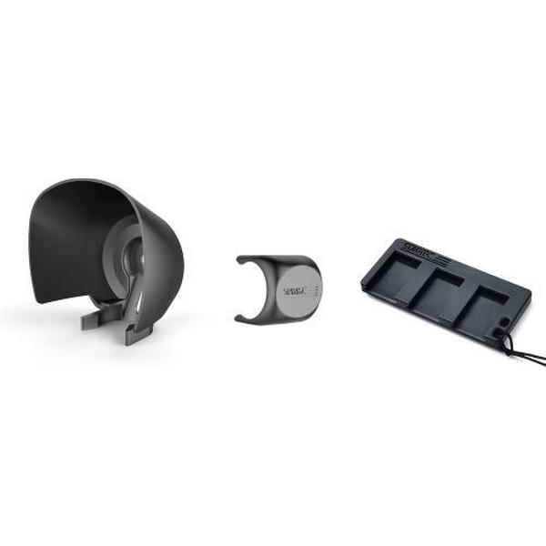 STARTRC 1108888 3 stks / set multifunctionele zonnescherm lens beschermhoes opslag board set voor DJI OSMO pocket 2 (zwart)