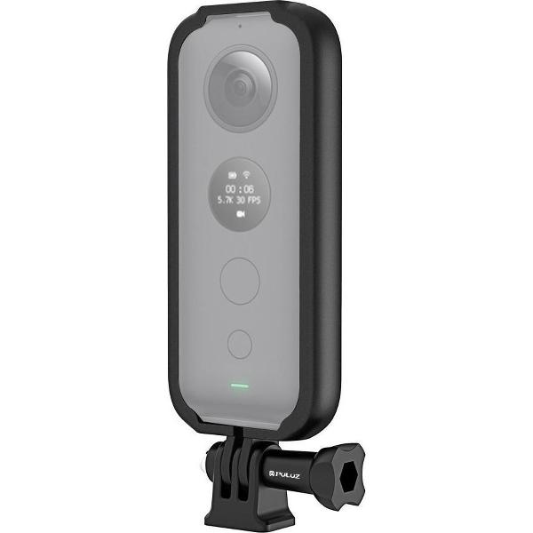 PULUZ ABS-beschermframe voor Insta360 ONE X, met adaptermontage en schroef (zwart)