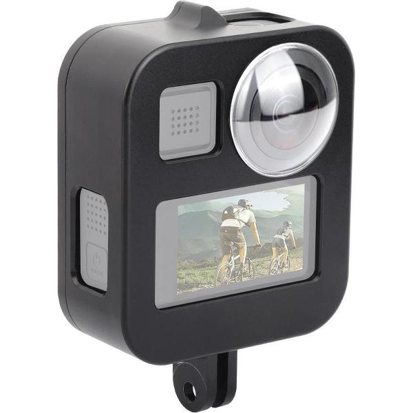 PULUZ Behuizing Shell CNC aluminium beschermende kooi voor GoPro Max (zwart)