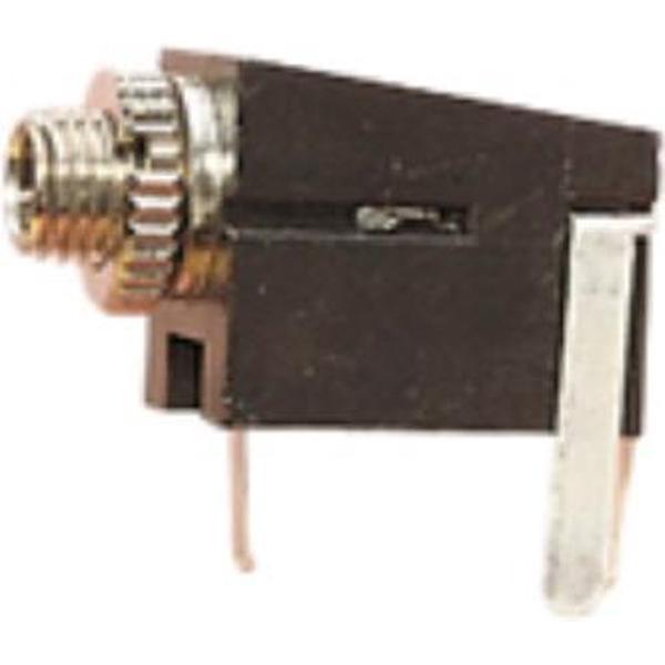 OKS Mono 2,50mm Jack contra connector met behuizing voor paneelmontage met 3 soldeerpunten
