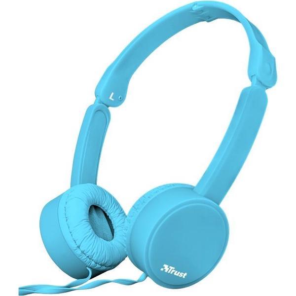 Trust Nano Headset Hoofdband Blauw