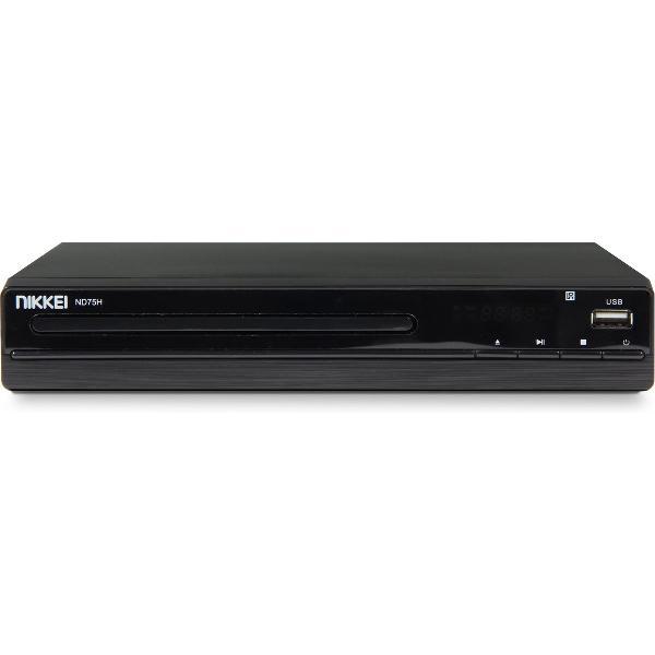 Nikkei ND75H - DVD speler met Full HD-upscaling, HDMI, SCART en USB-poort (22,5 cm)