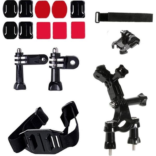 19 in 1 Accessories Kit voor GoPro Hero 4/3+/3/2/1 en Actioncam