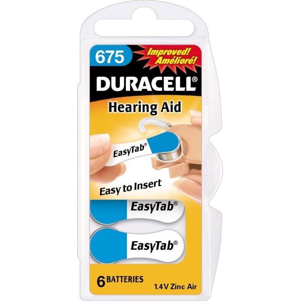 Duracell Easytab Hoorbatterij 675