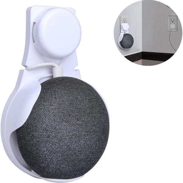 Google home mini muurhouder (stopcontact) - Nederlandse versie - Wit