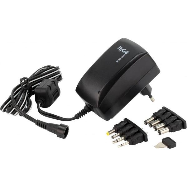 HyCell 1201-0009 Stekkernetvoeding, instelbaar 3 V/DC, 4.5 V/DC, 5 V/DC, 6 V/DC, 7.5 V/DC, 9 V/DC, 12 V/DC 2250 mA 27 W