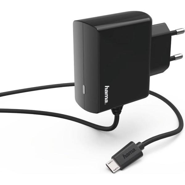 Hama Oplader Micro-USB 2,4 A Zwart
